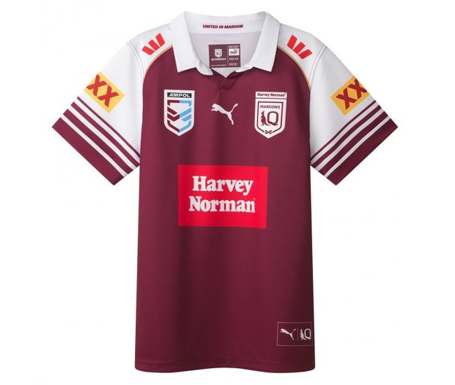 QLD Maroons State of Origin 2025 WSOO Men's Home Jersey