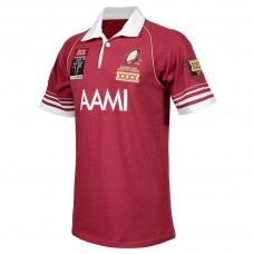QLD Maroons State of Origin 2006 Men's Retro Jersey QLD Maroons State of Origin 2006 Men's Retro Jersey