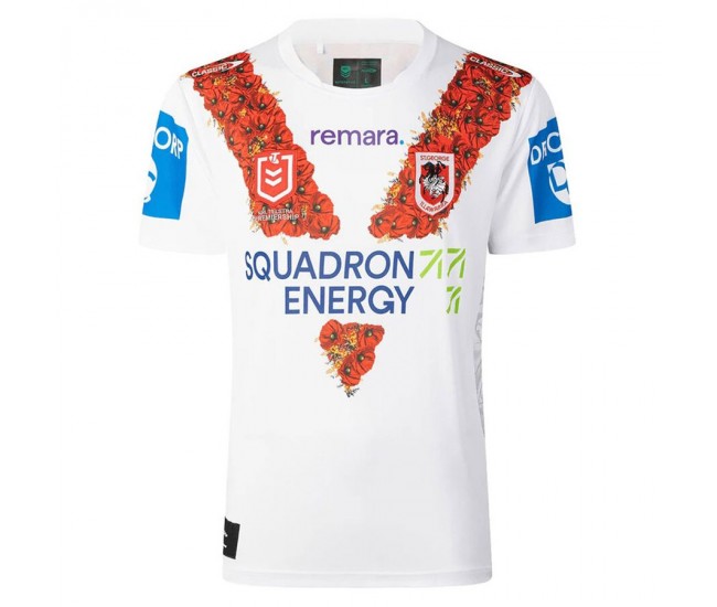 St George Illawarra Dragons 2026 Mens ANZAC Jersey