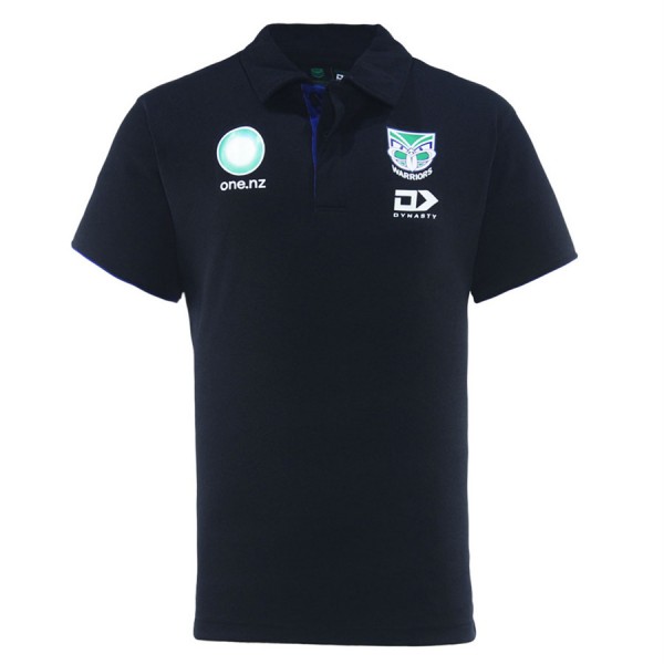 New Zealand Warriors 2025 Mens Media Polo