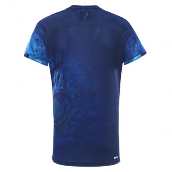 New Zealand Warriors 2025 Mens Warm Up Paua Tee