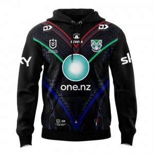New Zealand Warriors 2024 Mens Indigenous Hoodie