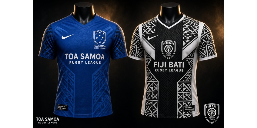 Pacific Rugby League Pride: Toa Samoa, Fiji Bati & Lebanon Cedars Jersey Guide