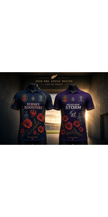 NRL 2026 ANZAC Round Jerseys: Design Tributes, Collector Value & NSW Buyer Guide NRL 2026 ANZAC Round Jerseys: Design Tributes, Collector Value & NSW Buyer Guide
