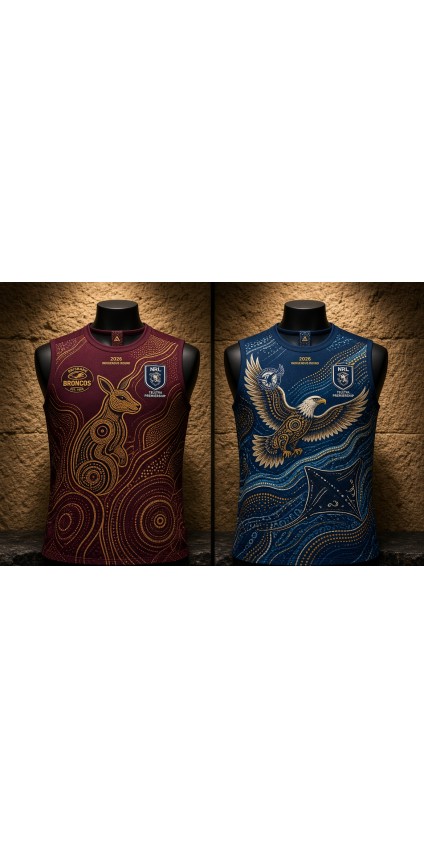 NRL 2026 Indigenous Round Jerseys: Art Stories, Cultural Totems & Supporter Picks NRL 2026 Indigenous Round Jerseys: Art Stories, Cultural Totems & Supporter Picks