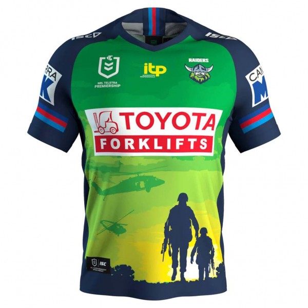 Canberra Raiders 2022 Men's Anzac Jersey
