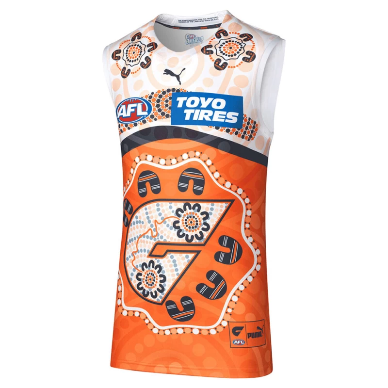 GWS Giants 2022 Men's Indigenous Guernsey