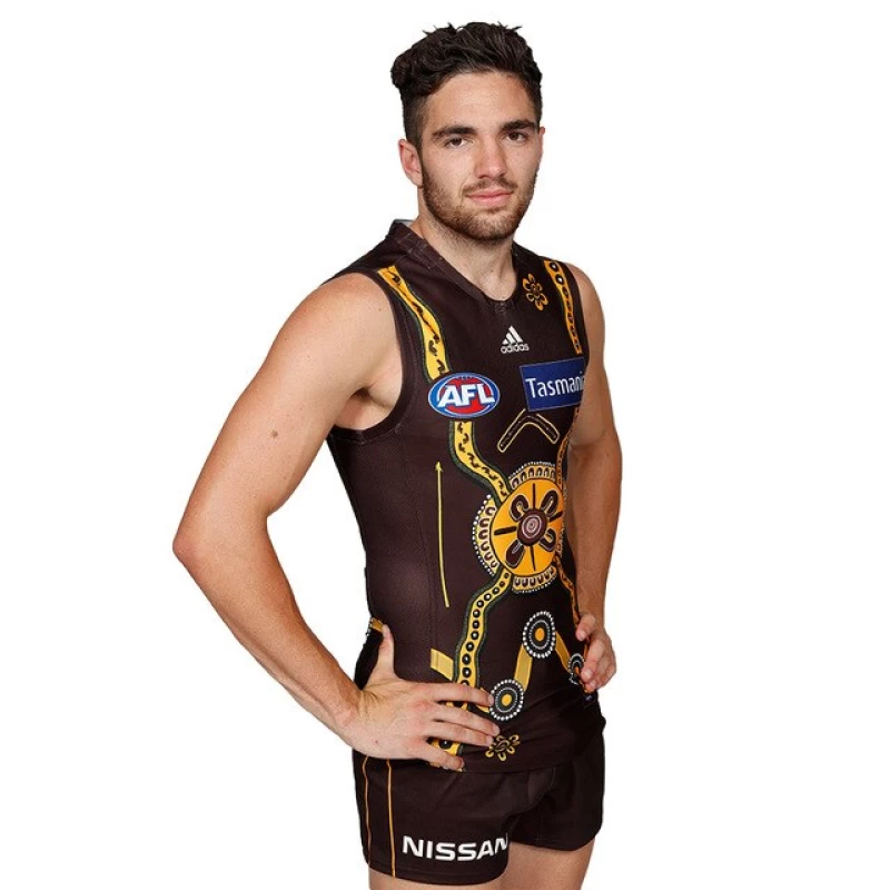 Hawthorn Hawks 2020 Mens Indigenous Guernsey