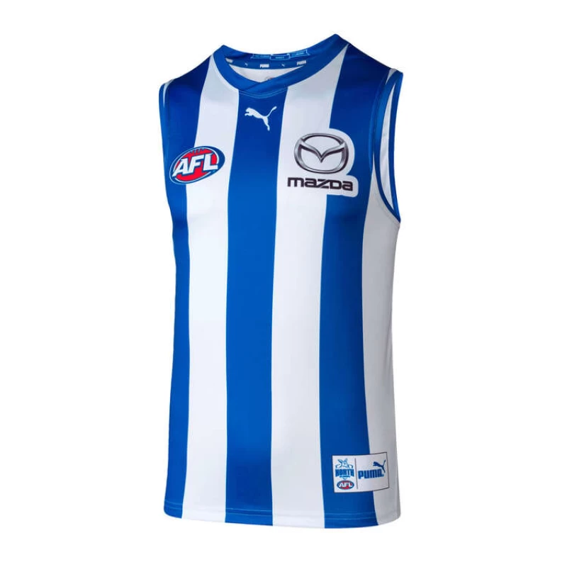 North Melbourne Kangaroos 2023 Mens Home Guernsey