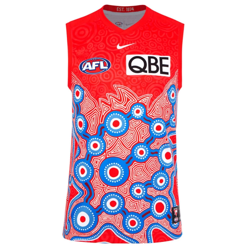 Sydney Swans 2022 Mens Indigenous Guernsey