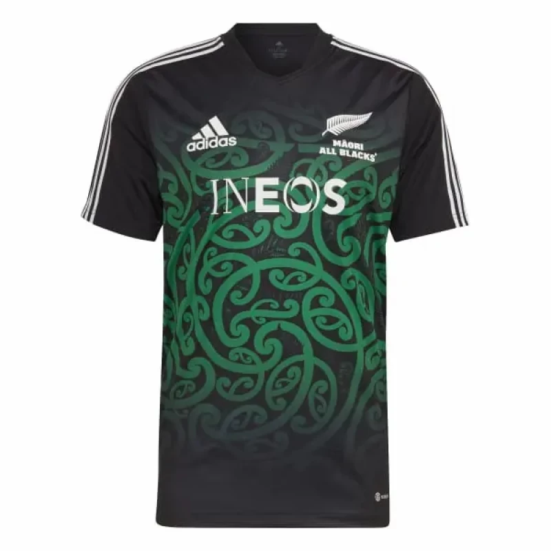 Maori All Blacks 2022 Mens Training Jersey