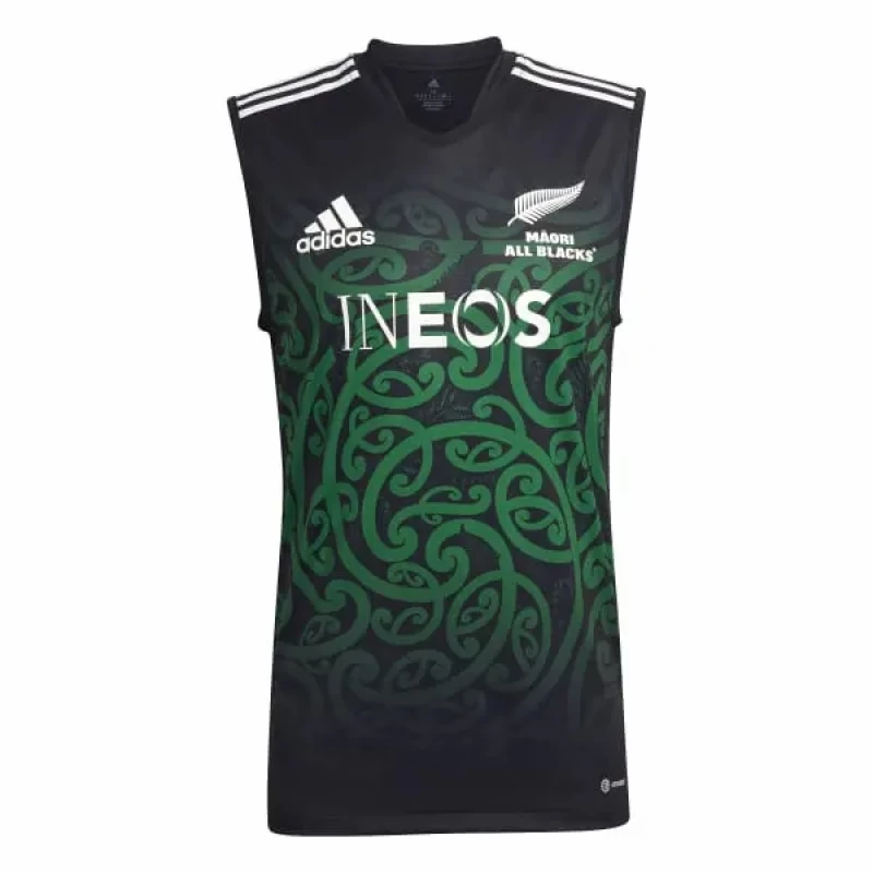 Maori All Blacks 2022 Mens Training Singlet