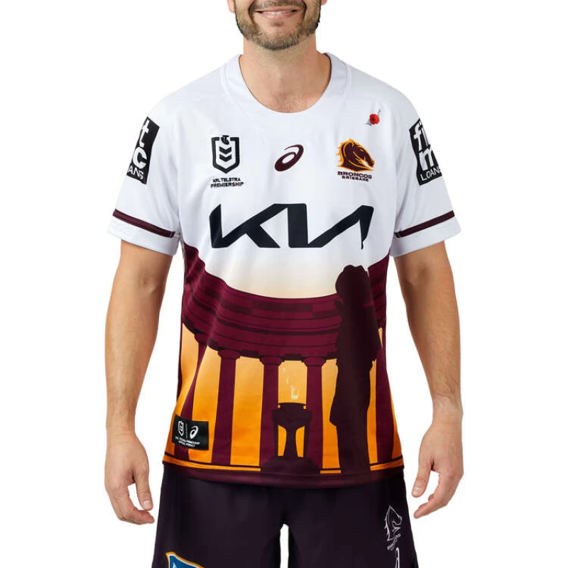 Brisbane Broncos 2024 Mens ANZAC Round Jersey