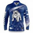 NRL Bulldogs 2022 Men's Fishfinder Fishing Shirt