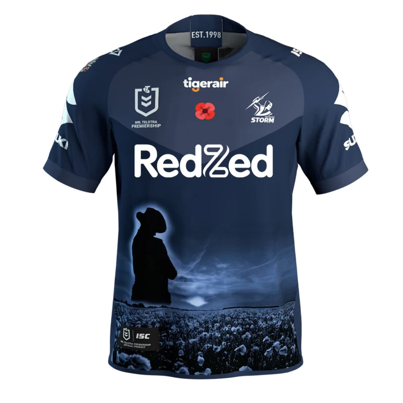 Melbourne Storm 2020 ISC Mens ANZAC Jersey