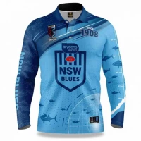 NSW Blues 2022 Mens Fishfinder Fishing Shirt