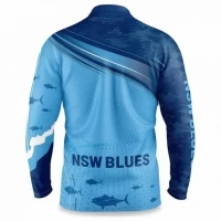 NSW Blues 2022 Mens Fishfinder Fishing Shirt