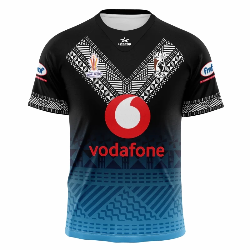 Fiji Bati RLWC 2022 Mens Away Jersey