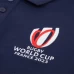 France Rugby Rwc 2023 Mens Cotton Navy Polo