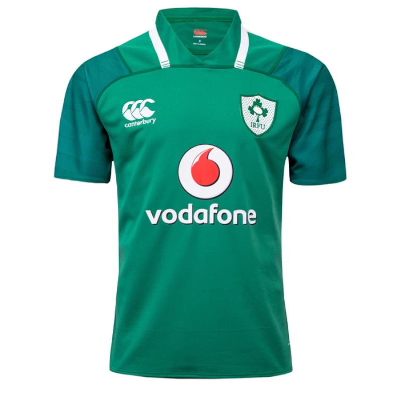 IRELAND 2018 MENS IRFU VAPODRI+ HOME TEST JERSEY