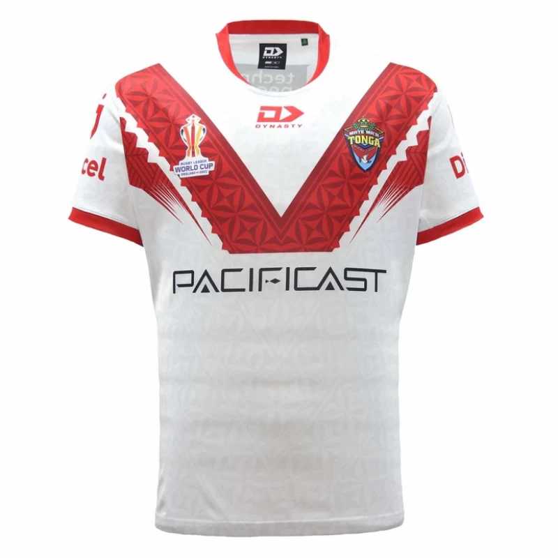 Tonga Rugby League RLWC 2021 Mens Away Jersey