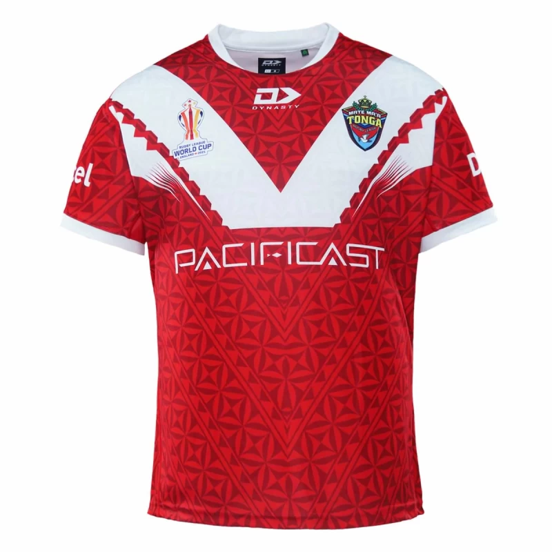 Tonga Rugby League RLWC 2021 Mens Home Jersey