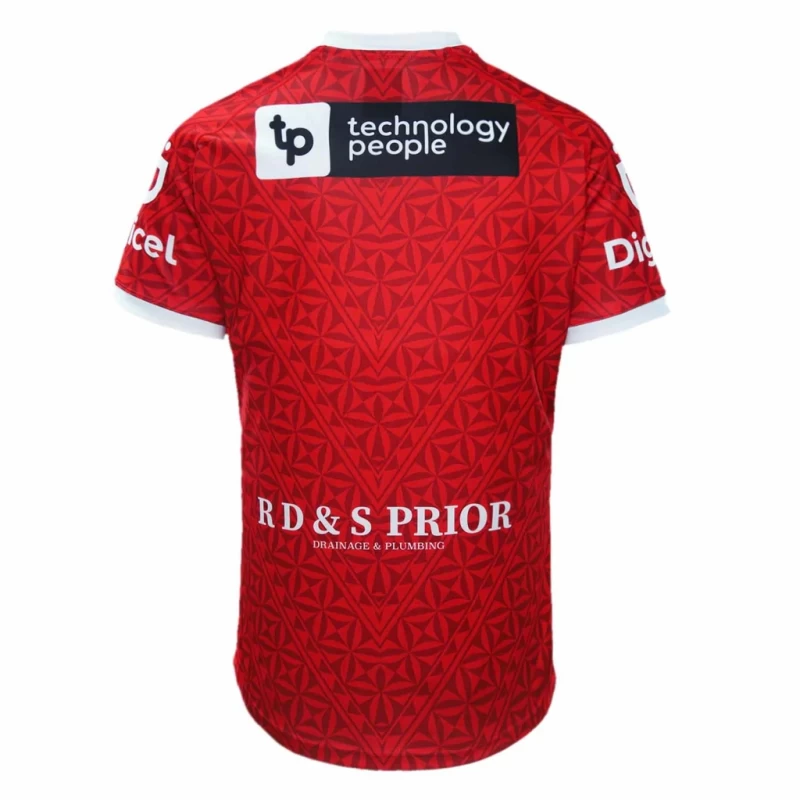 Tonga Rugby League RLWC 2021 Mens Home Jersey