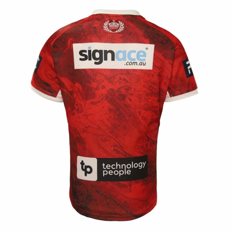 Tonga Rugby League 2022 Mens Home Jersey