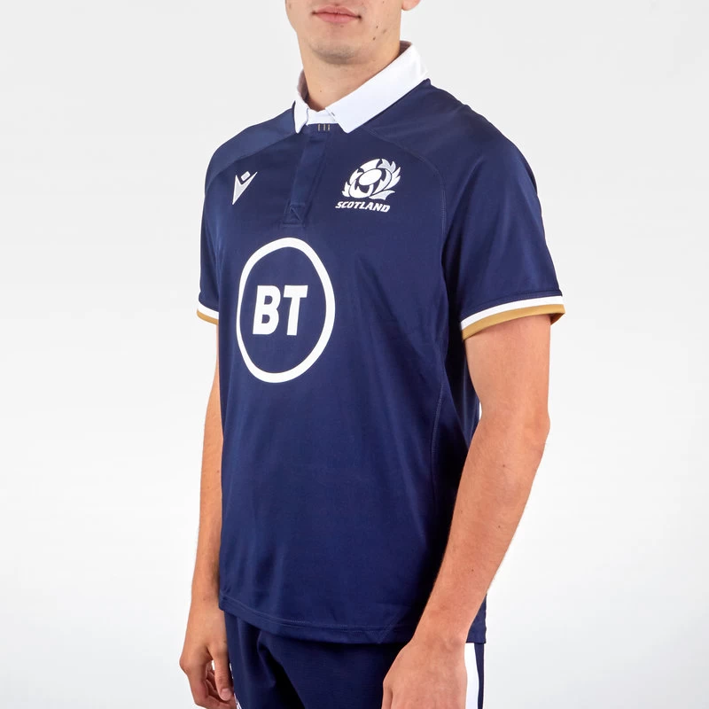 Macron Scotland 2020 2021 Home Rugby Jersey