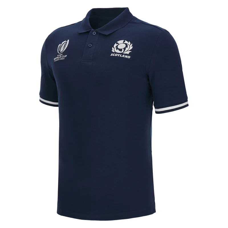 Scotland Mens Rugby World Cup 2023 Polo Shirt