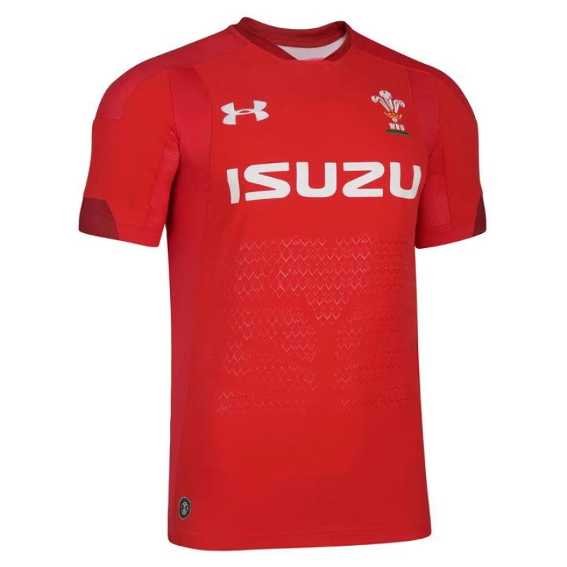 Under Armour Wales Home Rugby Jersey 2019