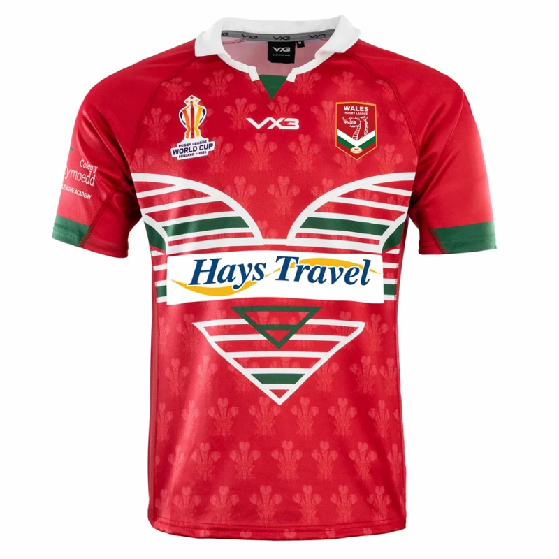 Welsh RLWC 2021 Mens Home Jersey