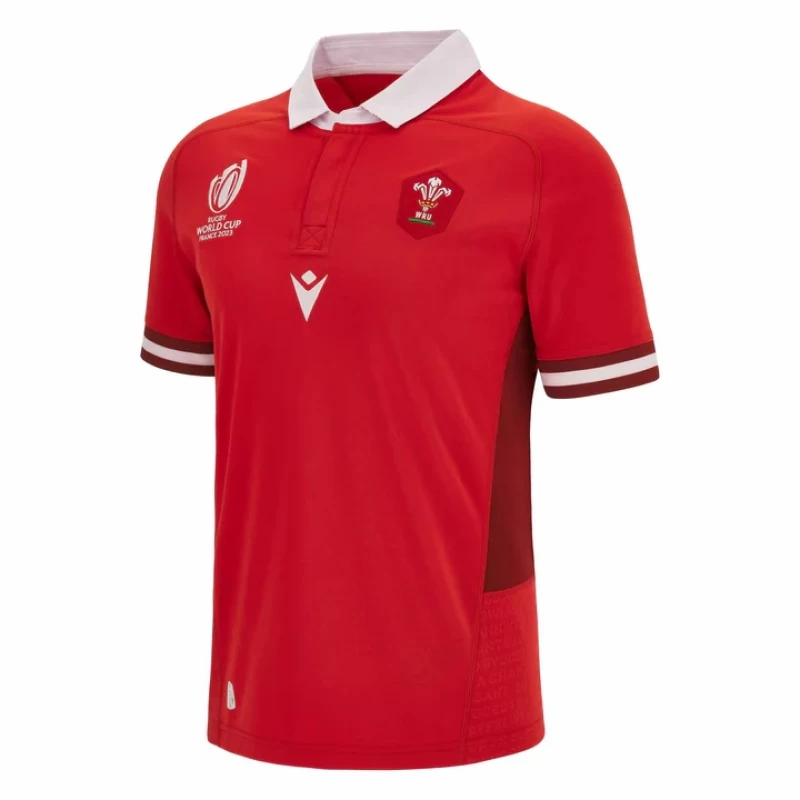 Wales Rugby World Cup 2023 Mens Home Jersey