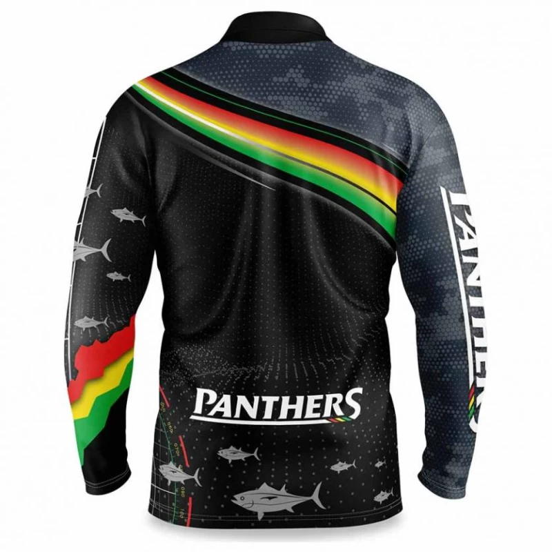 Penrith Panthers 2022 Mens Fishfinder Fishing Shirt