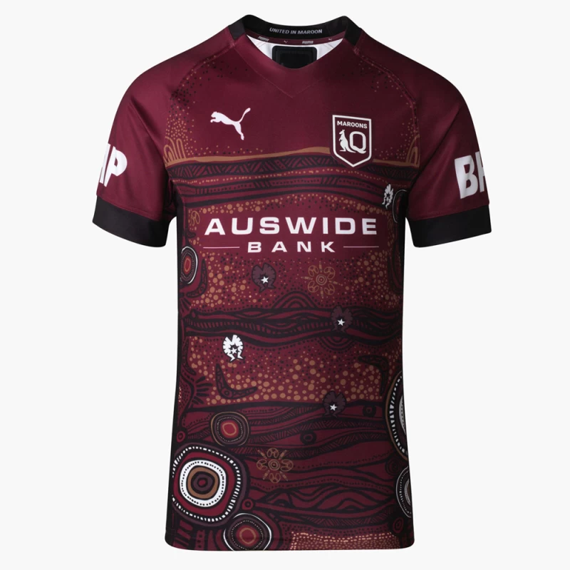 QLD Maroons 2021 Mens Indigenous Jersey