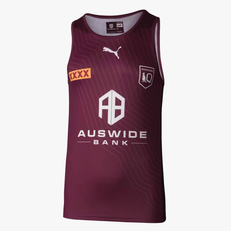 QLD Maroons 2023 Men's Training Singlet