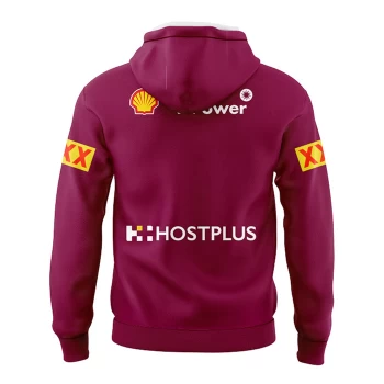 QLD Maroons 2024 Mens Team Hoodie Red