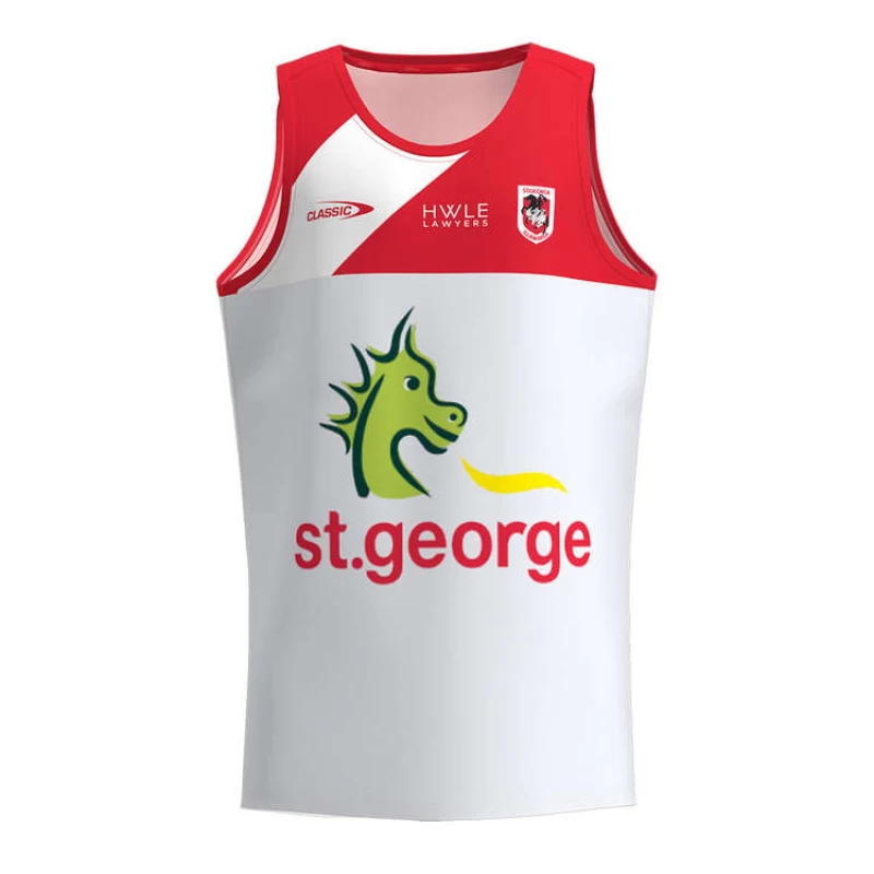 St George Illawarra Dragons 2023 Mens Training Singlet