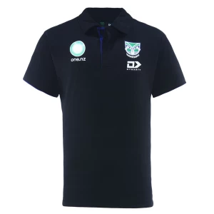 New Zealand Warriors 2025 Mens Media Polo