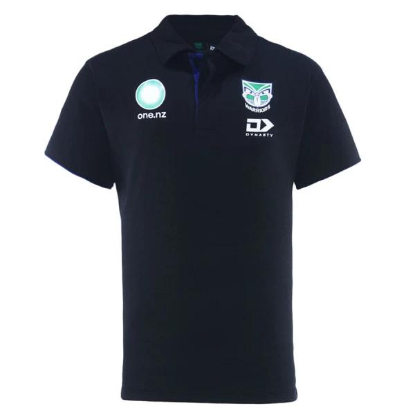New Zealand Warriors 2025 Mens Media Polo