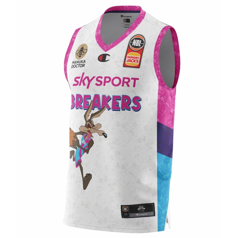 New Zealand Breakers 2021-22 Mens Space Jam Jersey